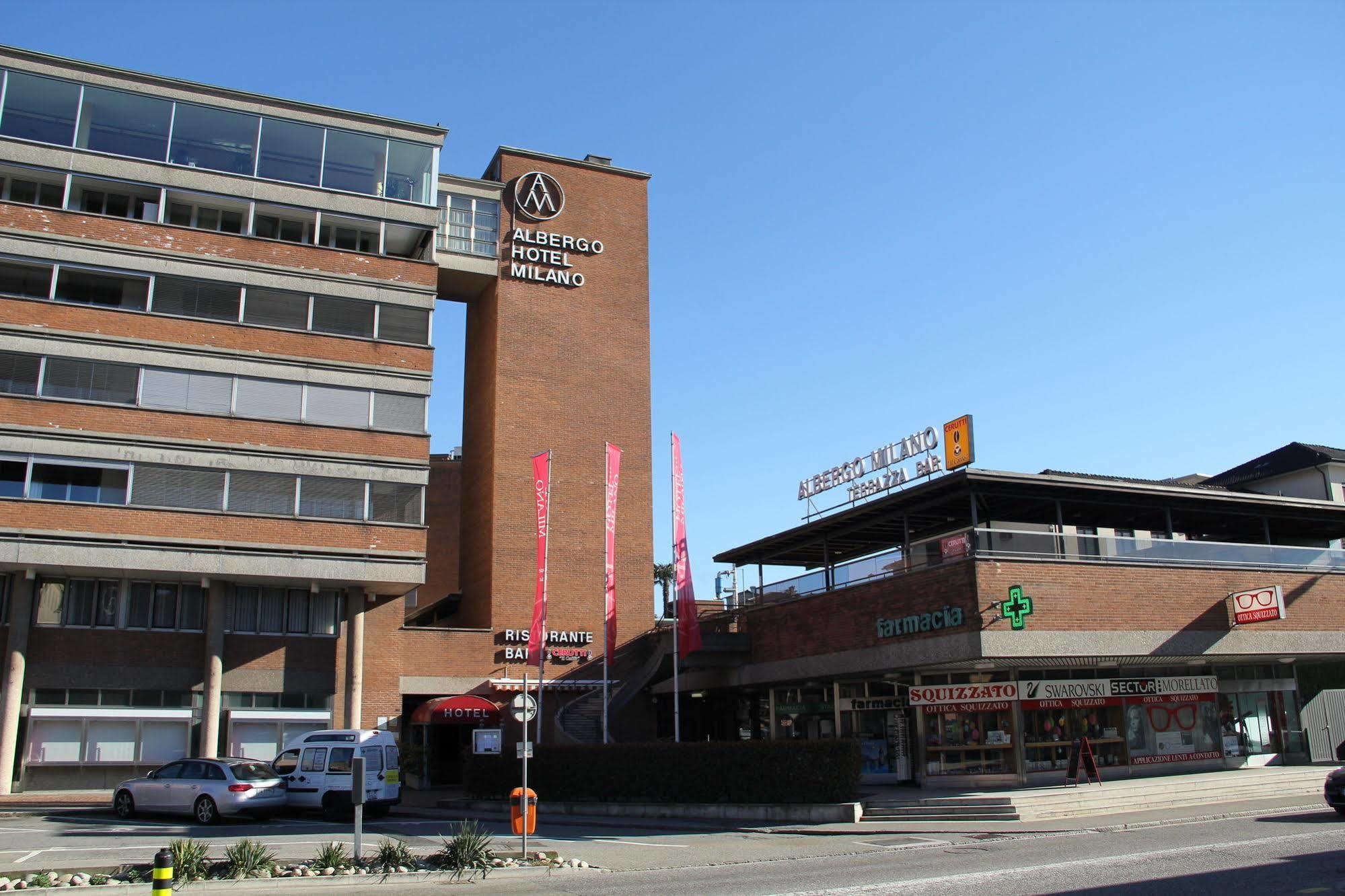 Hotel Albergo Milano Mendrisio Exterior foto